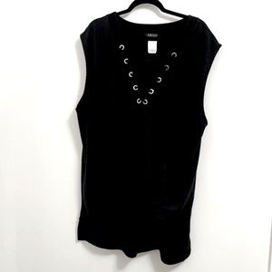 Lauren Ralph Lauren Grommet Mini Dress - 2 Pockets - XL